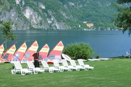 Residence Porto Letizia Porlezza - Villas Studio 4 pax Vista Lago Plus VSLP4 Lake View Plus 8213, Appartement à Porlezza avec vue sur le lac - Photo 23