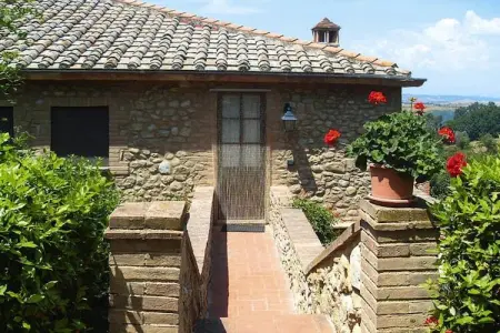 Agri-tourism Casale Giulia, Volterra-App Typ C Abete, Quercia, Appartement à Volterra avec Vue - Photo 5