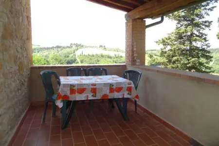 Agri-tourism Casale Giulia, Volterra-App Typ C Abete, Quercia, Appartement à Volterra avec Vue - Photo 16