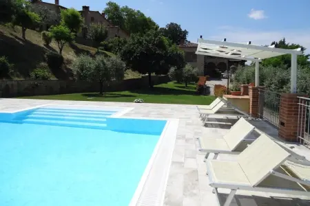 Agri-tourism Casale Giulia, Volterra-App Typ D Leccio, Cipresso, Appartement à Volterra avec Vue - Photo 14
