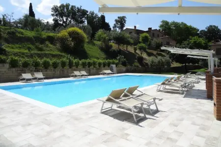 Agri-tourism Casale Giulia, Volterra-App Typ D Leccio, Cipresso, Appartement à Volterra avec Vue - Photo 15