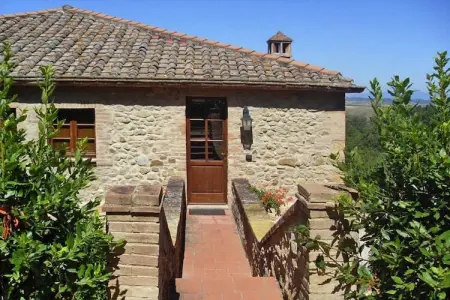 Agri-tourism Casale Giulia, Volterra-App Typ D Leccio, Cipresso, Appartement à Volterra avec Vue - Photo 17
