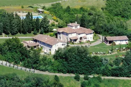 Ferienanlage Borgo della Meliana Gambassi Terme Typ Bilo, Appartement en Toscane avec piscine et golf - Photo 13