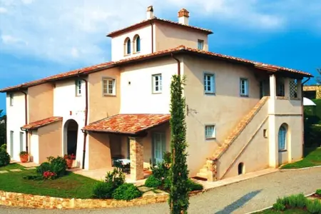Ferienanlage Borgo della Meliana Gambassi Terme Typ Trilo Lux, Appartement en Toscane avec Piscine & Golf - Photo 1