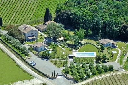 Ferienanlage Borgo della Meliana Gambassi Terme Typ Trilo Superior, Appartement en Toscane avec Golf et Piscines - Photo 12