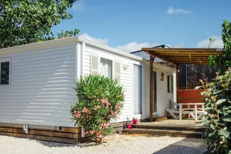Caravanpark Mas des Lavandes Sérignan Mobilhome Classic, Valras-Plage Mobil-home avec parc aquatique - Photo 1