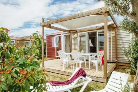 Caravanpark Mas des Lavandes Sérignan-Mobilhome Confort Premium TVclim2ch 6p, Parc aquatique pour enfants à Valras-Plage - Photo 11