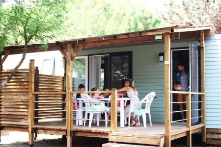 Caravanpark Mas des Lavandes Sérignan-Mobilhome ConfortPremium TVclim 3ch 6p, Mobil-home à Sérignan près de la plage - Photo 6