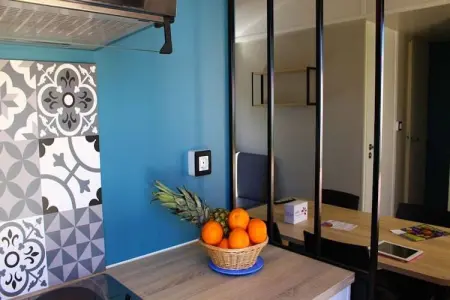 Caravanpark Mas des Lavandes Sérignan-Mobilhome ConfortPremium TVclim 3ch 6p, Mobil-home à Sérignan près de la plage - Photo 9