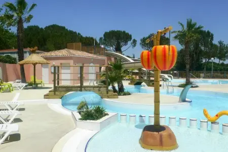 Caravanpark Domaine Sainte Véziane Bessan-Mobilhome Premium 2 chambres 4-6 pers, Mobilhome à Bessan avec terrasse - Photo 23