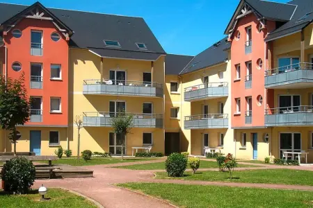 Residence Les Isles de Sola Grandcamp //  Studio  30 m2 SANS balcon, Retraite en bord de mer avec piscine en Normandie - Photo 4