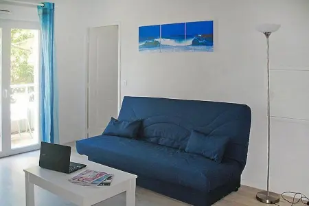 Residence Les Isles de Sola Grandcamp // T2 BALCON / 2 pcs 30 à 50 m2 T2 AVEC balcon ou terrasse, Séjour côtier avec piscine à Grandcamp - Photo 8