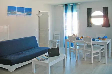 Residence Les Isles de Sola Grandcamp // T2 BALCON / 2 pcs 30 à 50 m2 T2 AVEC balcon ou terrasse, Séjour côtier avec piscine à Grandcamp - Photo 13
