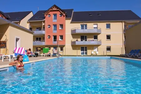 Residence Les Isles de Sola Grandcamp // T2 BALCON / 2 pcs 30 à 50 m2 T2 AVEC balcon ou terrasse, Séjour côtier avec piscine à Grandcamp - Photo 27