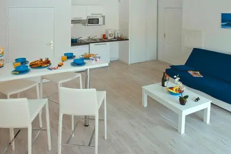 Residence Les Isles de Sola Grandcamp // T3 BALCON / 3 pcs 50 à 60 m2 T3 AVEC balcon ou terrasse, Escapade côtière pour 6 personnes en Normandie - Photo 12