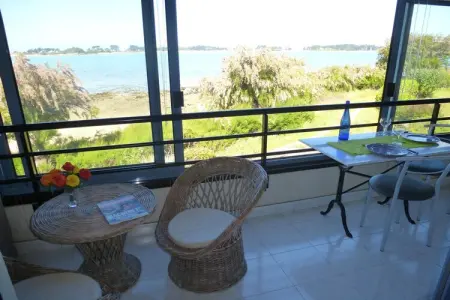 180° Panorama Meerblick Ferienwohnung Roscoff, Détendez-vous avec vue sur la mer chaque matin - Photo 3
