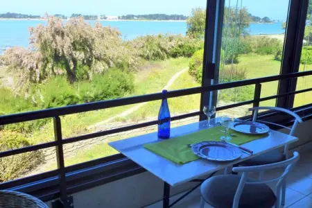 180° Panorama Meerblick Ferienwohnung Roscoff, Détendez-vous avec vue sur la mer chaque matin - Photo 7