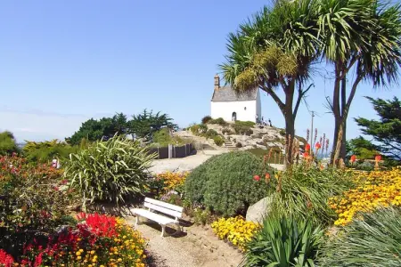 180° Panorama Meerblick Ferienwohnung Roscoff, Détendez-vous avec vue sur la mer chaque matin - Photo 23
