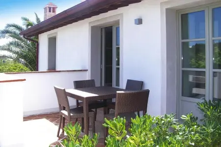Ferienresidence La Chiusa di Rio Rio nell'Elba Typ Bilo piano terra/primo piano, Appartement à Elbe avec Vue - Photo 6