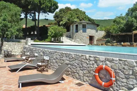 Ferienresidence La Chiusa di Rio Rio nell'Elba Typ Bilo piano terra/primo piano, Appartement à Elbe avec Vue - Photo 8