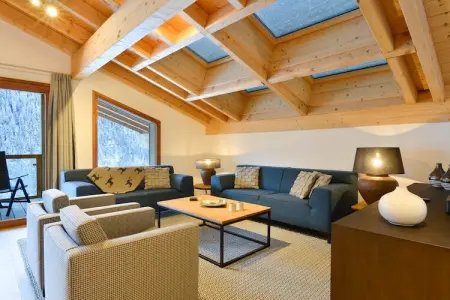 Penthouse 8p., Chalet dans les Alpes près du lac Léman - Photo 1