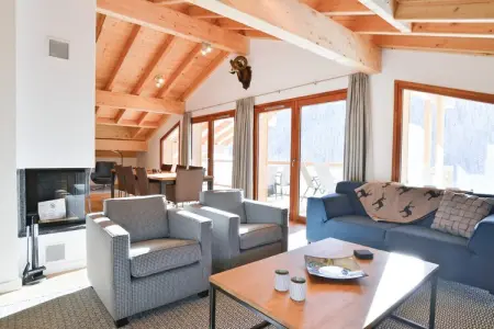 Penthouse 8p., Chalet dans les Alpes près du lac Léman - Photo 9