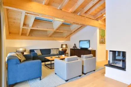 Penthouse 8p., Chalet dans les Alpes près du lac Léman - Photo 10