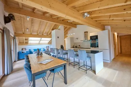 Penthouse 8p., Chalet dans les Alpes près du lac Léman - Photo 11