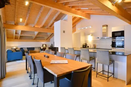 Penthouse 8p., Chalet dans les Alpes près du lac Léman - Photo 13