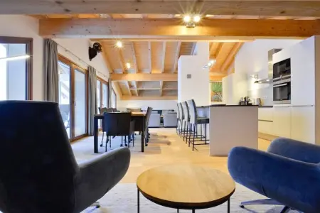 Penthouse 8p., Chalet dans les Alpes près du lac Léman - Photo 14