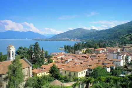 Casa Cristina Meina Centro 4, Appartement moderne près du lac - Photo 37