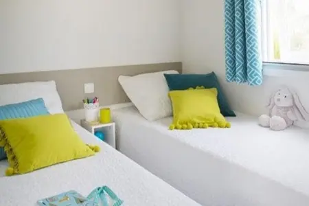 Camping L'Air Marin Vias-Plage  Mobilhome CANCUN, Maison mobile avec piscine à Vias - Photo 6