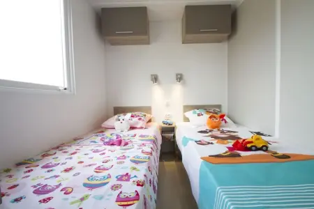 Camping L'Air Marin Vias-Plage  Mobilhome MEXICO 2CH, Mobil-home Vias pour 6 personnes avec piscine - Photo 5