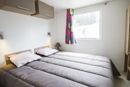 Camping L'Air Marin Vias-Plage  Mobilhome MEXICO 2CH, Mobil-home Vias pour 6 personnes avec piscine - Photo 6