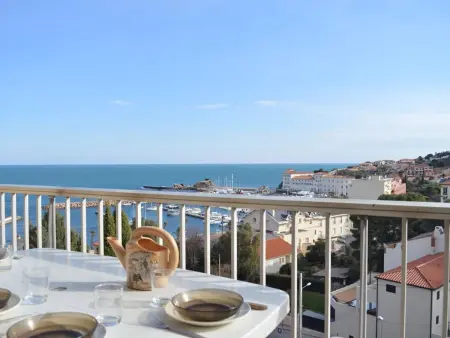 Appartement 2 pièces, 6 couchages, climatisé avec parking à Banyuls - Photo 1
