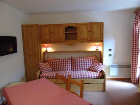 Studio cabine vue montagne - 4 pers., Appartement 4 personnes à Valfréjus - Photo 2