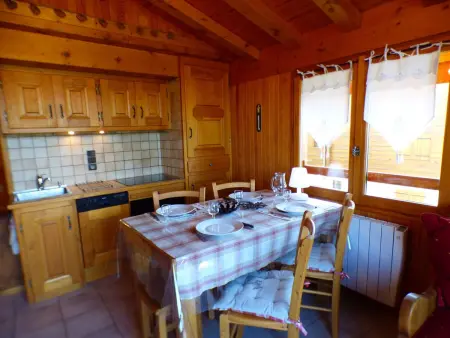 Appartement 2 pièces Les Saisies, haut de la station, 6 personnes, balcon. - Photo 4