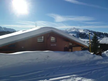 Appartement 2 pièces Les Saisies, haut de la station, 6 personnes, balcon. - Photo 12