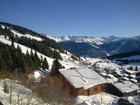 Appartement 2 pièces Les Saisies, haut de la station, 6 personnes, balcon. - Photo 14