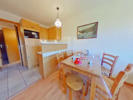 Studio cosy Les Saisies 4 pers proche commerce, Appartement 4 personnes à Les Saisies - Photo 6