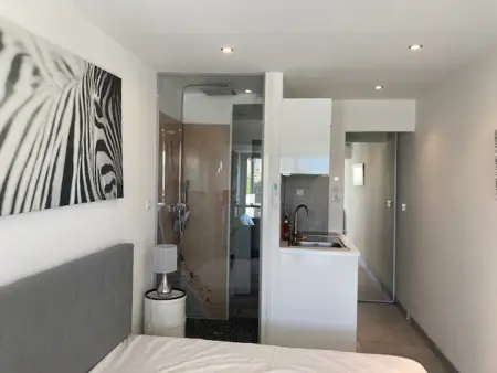 Studio climatisé pour 2 pers. avec parking à deux pas de la plage - Wifi et équipements inclus - Photo 6