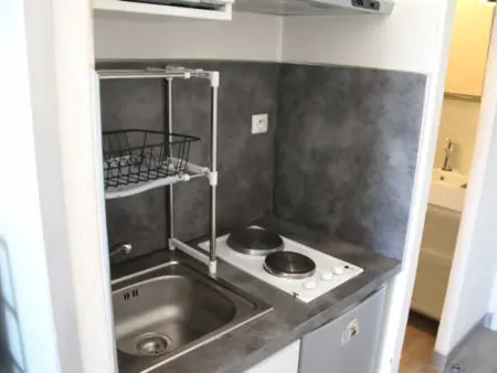 Studio climatisé pour 2 avec terrasse et parking à Cap d'Agde - Photo 3