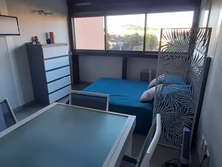 Studio avec piscine et parking à Agde, Appartement 2 personnes à Cap d'Agde naturisme - Photo 1