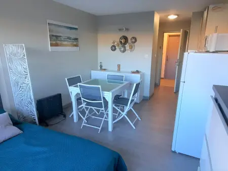 Studio avec piscine et parking à Agde, Appartement 2 personnes à Cap d'Agde naturisme - Photo 2