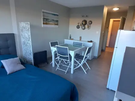Studio avec piscine et parking à Agde, Appartement 2 personnes à Cap d'Agde naturisme - Photo 7