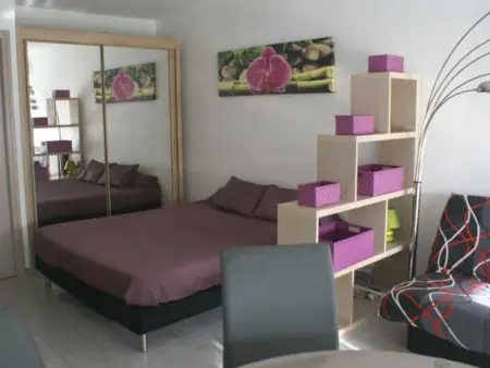 Appartement climatisé 4 personnes, terrasse sud, parking, Héliopolis - Photo 2
