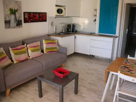 Cap d'Agde : Appart 2P Cabine, Terrasse, Parking, 4 Pers - Photo 2