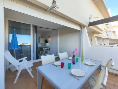 Cap d'Agde : Appart 2P Cabine, Terrasse, Parking, 4 Pers - Photo 10