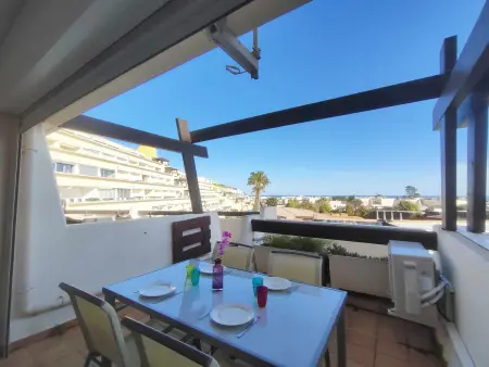 Cap d'Agde : Appart 2P Cabine, Terrasse, Parking, 4 Pers - Photo 11
