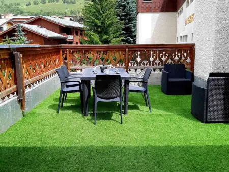 Appartement 3 pièces avec terrasse, proche des pistes pour 6 personnes - Photo 11